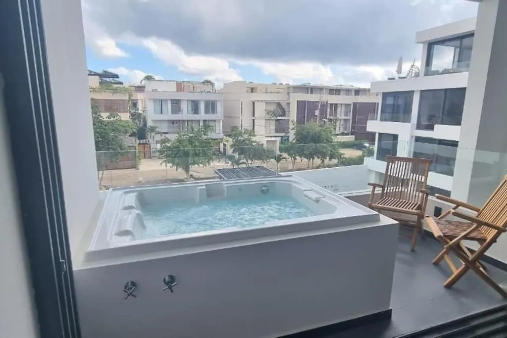 Exclusivo Departamento De Lujo Con Jacuzzi Privado Apartment Tulum 0*,
