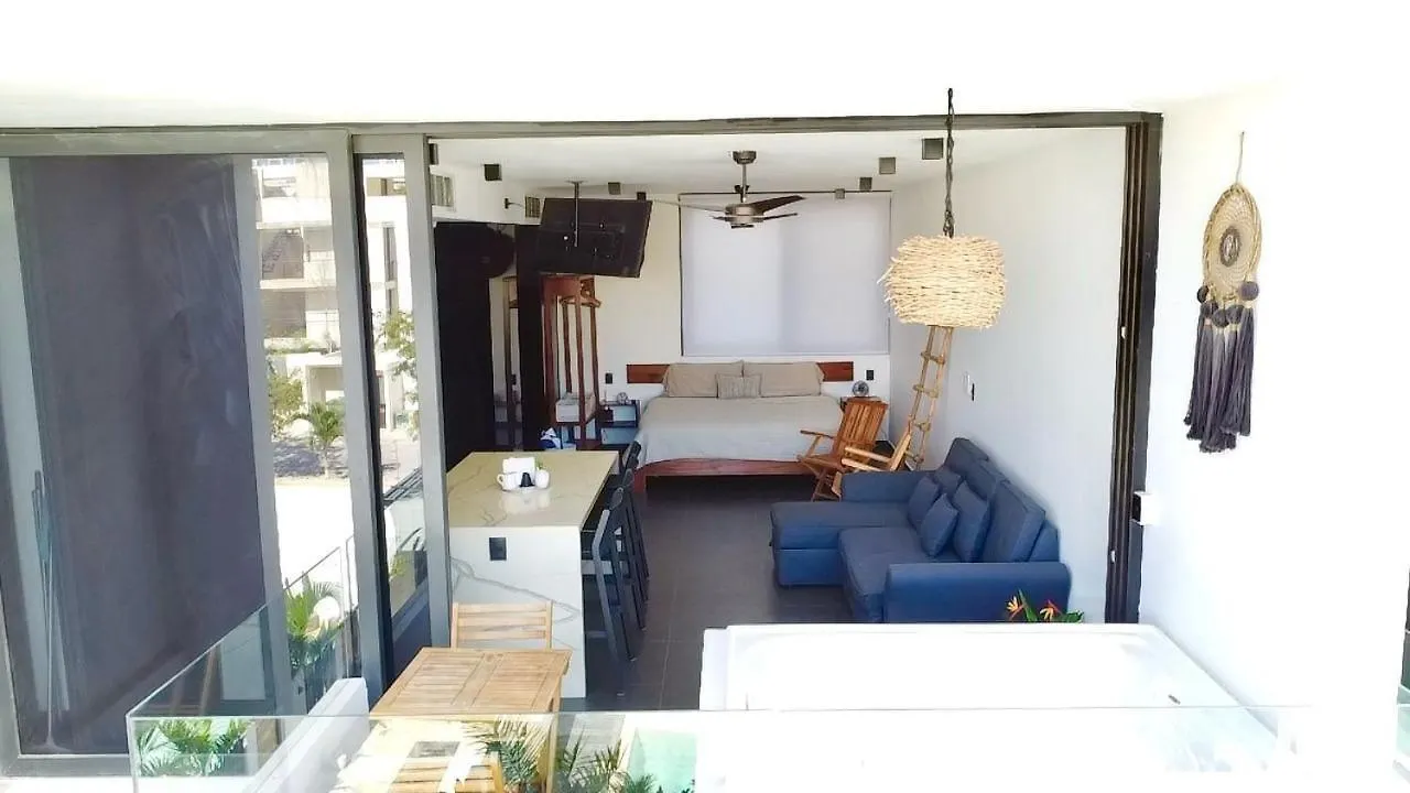 Exclusivo Departamento De Lujo Con Jacuzzi Privado Apartment Tulum